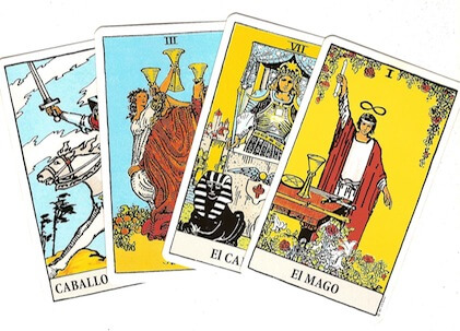 4 cartas rider